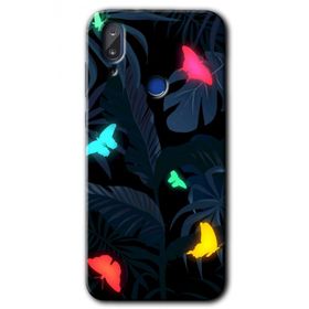 Vestel E5 Lighter Butterfly Baskılı Uyumlu Silikon Kılıf