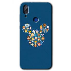 Vestel E5 Mickey Baskılı Uyumlu Silikon Kılıf