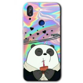Vestel E5 Milkshake Panda Baskılı Uyumlu Silikon Kılıf