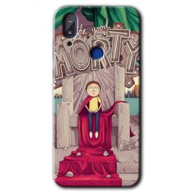 Vestel E5 Morty Baskılı Uyumlu Silikon Kılıf
