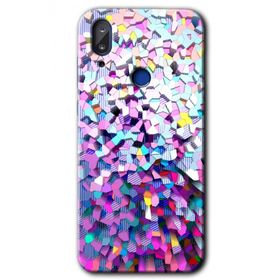 Vestel E5 Mosaic Fragments Colorfull Baskılı Uyumlu Silikon Kılıf