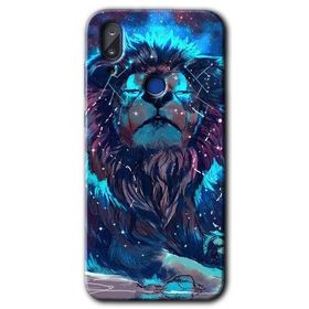 Vestel E5 Neon Aslan Baskılı Uyumlu Silikon Kılıf