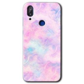 Vestel E5 Pembe Duman Baskılı Uyumlu Silikon Kılıf
