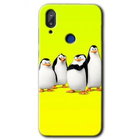 Vestel E5 Penguenler Baskılı Uyumlu Silikon Kılıf
