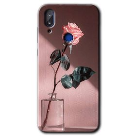 Vestel E5 Retro Gül Baskılı Uyumlu Silikon Kılıf