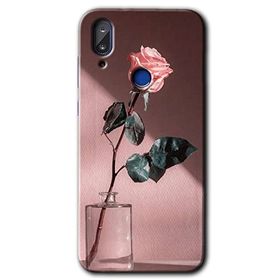 Vestel E5 Retro Gül Baskılı Uyumlu Silikon Kılıf