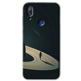 Vestel E5 Space Planet Baskılı Uyumlu Silikon Kılıf