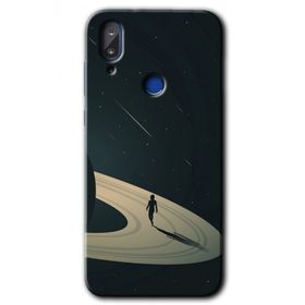 Vestel E5 Space Planet Baskılı Uyumlu Silikon Kılıf