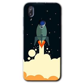Vestel E5 Space Smoke Baskılı Uyumlu Silikon Kılıf