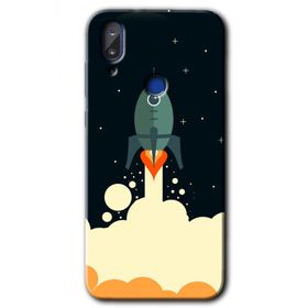 Vestel E5 Space Smoke Baskılı Uyumlu Silikon Kılıf