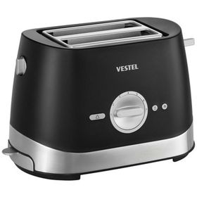 Vestel Keyif E2001 870 W 7 Programlı 2 Dilim Hazneli Ekmek Kızartma Makinesi Siyah