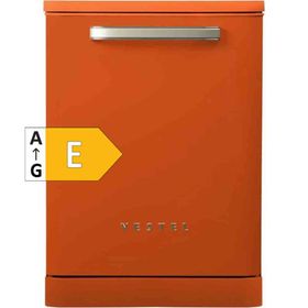 Vestel Retro BM 5001 Turuncu 5 Programlı Bulaşık Makinesi