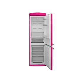 Vestel Retro NFK37001 Pembe Buzdolabı