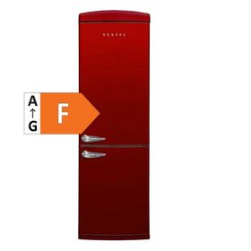 VESTEL Retro NFK37101 Bordo Buzdolabı