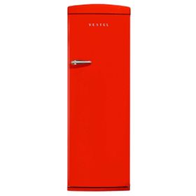 Vestel Retro ST330 Kırmızı Buzdolabı