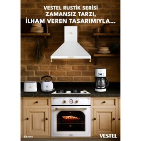 Vestel Rustik Beyaz Ekmek Kızartma Makinesi