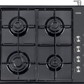 Vestel SO-6004-S Siyah Lpg Set Üstü Ocak