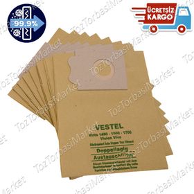 Vestel Tivio 20 Adet Süpürge Toz Torbası