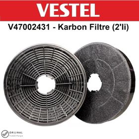 Vestel Uyumlu ADB 6104 Davlumbaz Aspiratör Karbon Filtresi