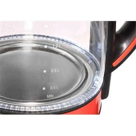 Vestel V-Brunch 2000 Glass 2200 W 1.7 lt Kapasiteli Su Isıtıcı Kırmızı