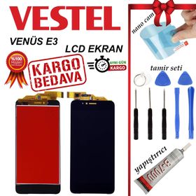 Vestel Venüs E3 Dokunmatik Siyah Çıtasız Lcd Ekran