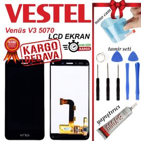 Vestel Venus V3 5070 Siyah Dokunmatik LCD Ekran