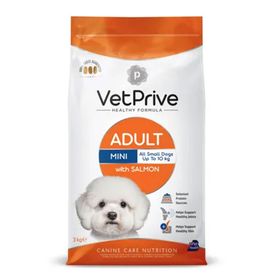 Vet Prive 3 kg Mini Adult Küçük Irk Somonlu Köpek Maması