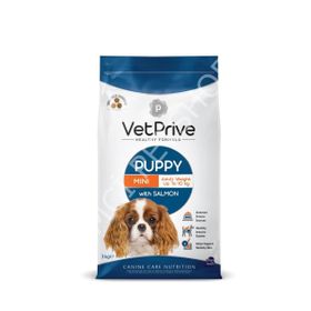 Vet Prive Mini Puppy Salmon Somonlu 3 kg Yavru Köpekler İçin Mama