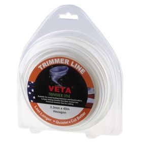 Veta 131724 Pro 3.3 mm 45 mt Beyaz 6 Köşe Tırpan Misina