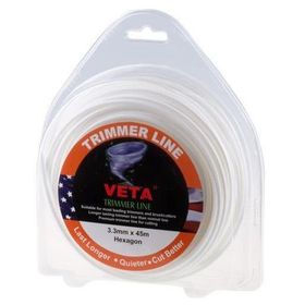 Veta 3.3 mm 45m 6 Kenarlı Beyaz Pro Misina