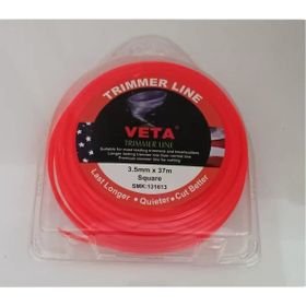 Veta 3.5 mm 37 m 4 Kenarlı Turuncu Misina