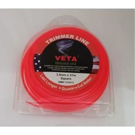 Veta 3.5 mm 37 m 4 Kenarlı Turuncu Misina