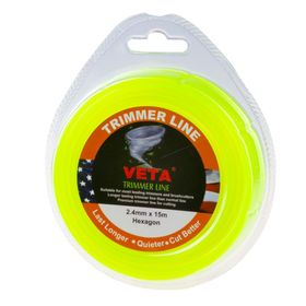 Veta Pro 2.4 mm 15 m Sarı 6 Köşe Misina