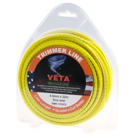 Veta Pro Sarı 4.5 mm 22 m Tırtıklı Misina