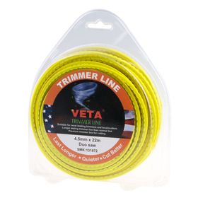 Veta Pro Sarı 4.5 mm 22 m Tırtıklı Misina