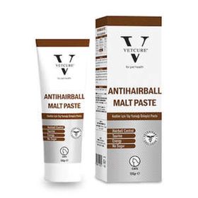 Vetcure Anti Hairball Kedi Tüy Yumağı Önleyici 100 gr Malt Paste