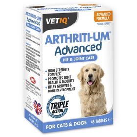 Vetiq 45 tb Arthriti-um Hip & Joint Care Kedi & Köpek Eklem Ve Kemik Sağlığı Destegi