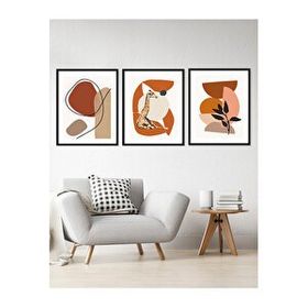Vetro Design Zebra 21x30 cm Siyah Çerçeveli Tablo
