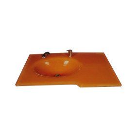 Vetrola 80 x 56 cm Slayt Modeli Cam Lavabo