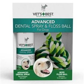 Vet's Best 120 ml Köpekler için Ağız ve Diş Bakım Spreyi ve Halat Top