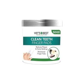 Vet's Best 50 Adet Plak ve Tartar Oluşumunu Engelleyen Köpek Diş Temizleme Parmak Pedi