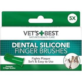 Vet's Best Silikon Başlıklı Parmak Köpek Diş Fırçası