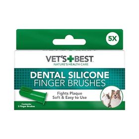 Vet's Best Silikon Başlıklı Parmak Köpek Diş Fırçası