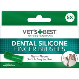 Vet's Best Silikon Başlıklı Parmak Köpek Diş Fırçası