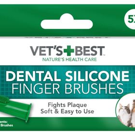 Vet's Best Silikon Başlıklı Parmak Köpek Diş Fırçası