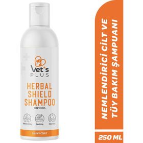 Vet's Plus 250 ML Herbal Shield Cilt ve Tüy Bakımı İçin Köpek Şampuanı
