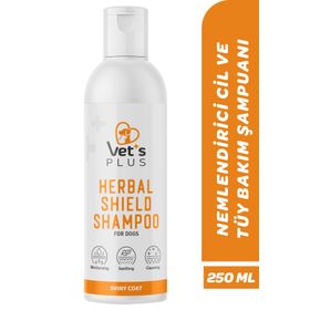 Vet's Plus 250 ML Herbal Shield Cilt ve Tüy Bakımı İçin Köpek Şampuanı