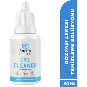 Vet’S Plus 50 ml Kedi ve Köpekler İçin Gözyaşı Lekesi Temizleme Solüsyonu