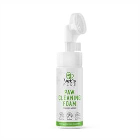 Vet's Plus Kedi ve Köpekler İçin Aloe Vera Özlü 150 ml Pati Temizleme Köpüğü