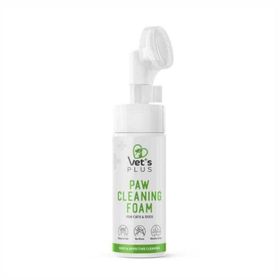 Vet's Plus Kedi ve Köpekler İçin Aloe Vera Özlü 150 ml Pati Temizleme Köpüğü